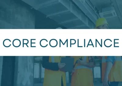 Core Compliance — business website with custom theme, built by CloudLaunch